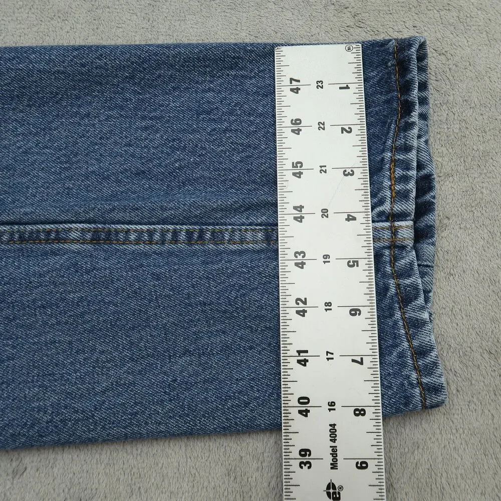Levi's 505 Jeans Mens Size 36x29 Blue Regular Straight 100% Cotton Denim Medium
